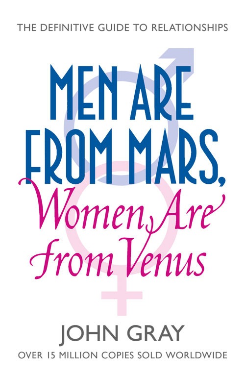 Men are from mars women are from venus john gray